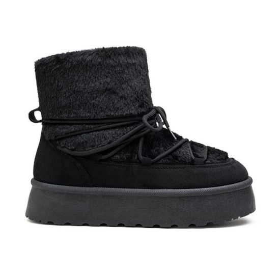 Picture of Ankle boot in a mix of materials