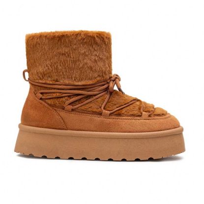 Picture of Ankle boot in a mix of materials