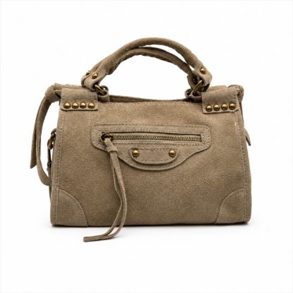 Picture of OLAYA SUEDE LEATHER HANDBAG