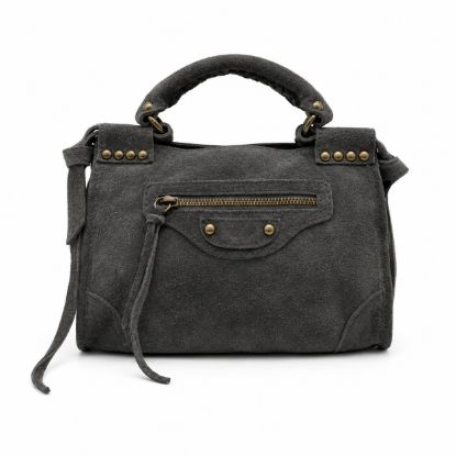 Picture of OLAYA SUEDE LEATHER HANDBAG