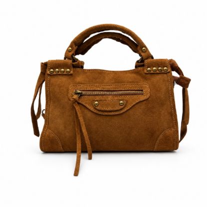 Picture of OLAYA SUEDE LEATHER HANDBAG