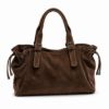 Picture of Suede leather handbag