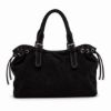 Picture of Suede leather handbag