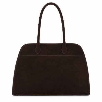 Picture of Shoulder bag in suede leather