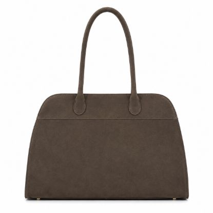 Picture of Shoulder bag in suede leather
