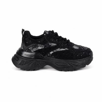 Picture of Sneakers with thick sole and rhinestones