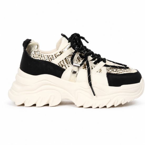 Picture of Women's sneakers with thick soles