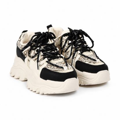 Picture of Women's sneakers with thick soles