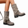 Picture of Suedine ankle boot