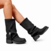 Picture of Suedine ankle boot