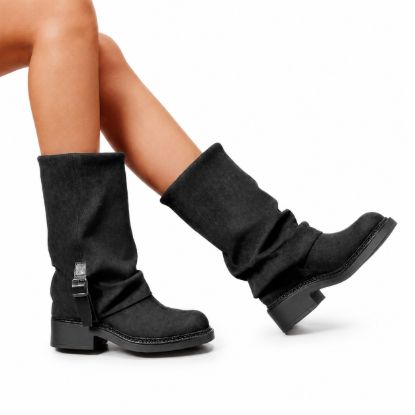 Picture of Suedine ankle boot
