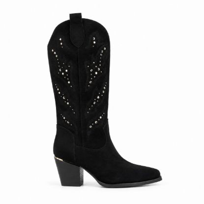 Picture of Suedine western boot