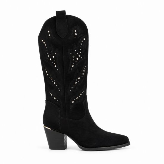 Picture of Suedine western boot