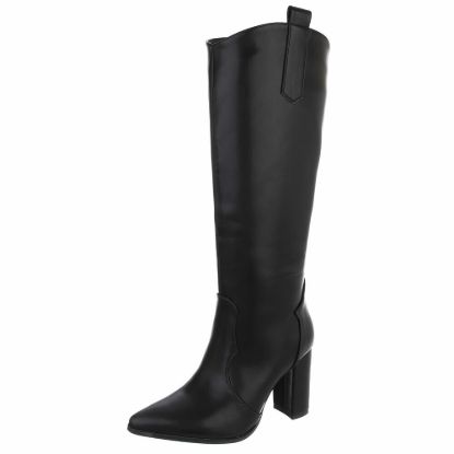 Imagem de Botas de Salto Alto Femininas - Preto