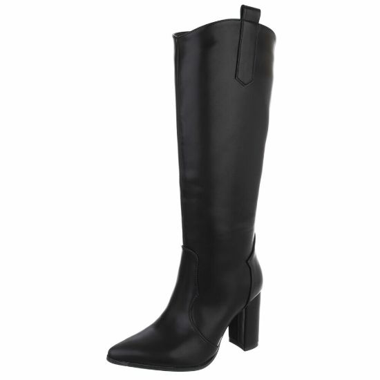 Imagem de Botas de Salto Alto Femininas - Preto