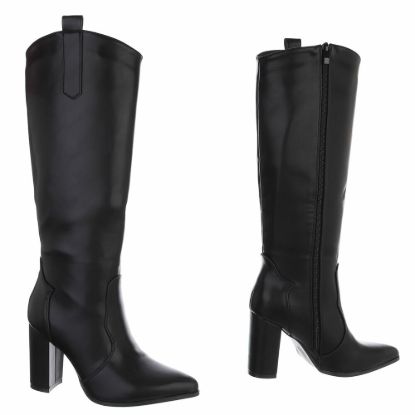 Imagem de Botas de Salto Alto Femininas - Preto