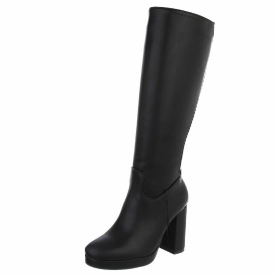 Imagem de Botas de Salto Alto Femininas - Black