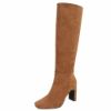 Imagem de Botas de Salto Alto Femininas - Camel