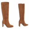 Imagem de Botas de Salto Alto Femininas - Camel
