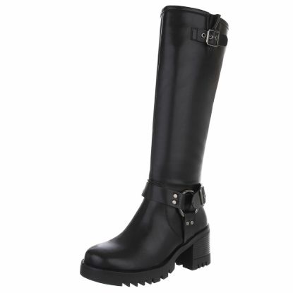 Imagem de Botas de Salto Alto Femininas -Preto