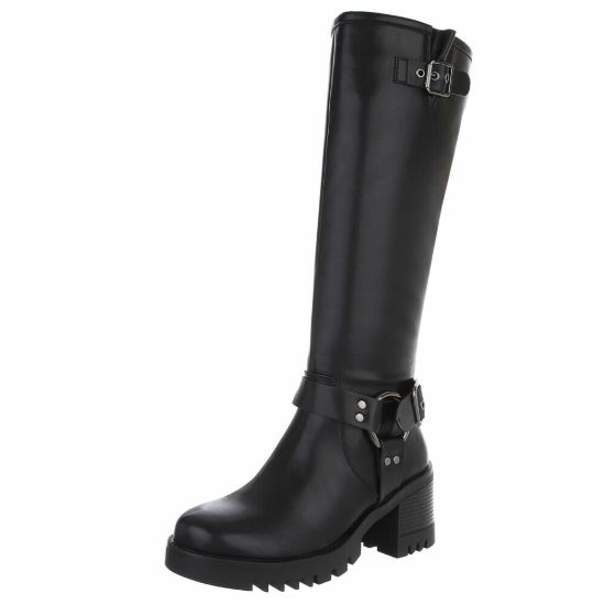Imagem de Botas de Salto Alto Femininas -Preto