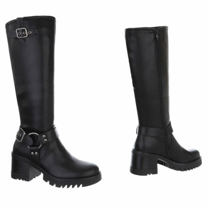 Imagem de Botas de Salto Alto Femininas -Preto