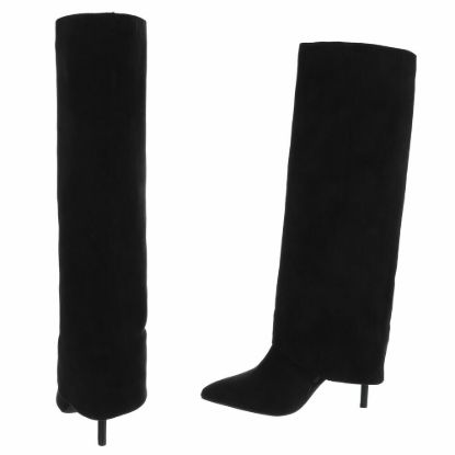 Imagem de Botas de Salto Alto Femininas - Black