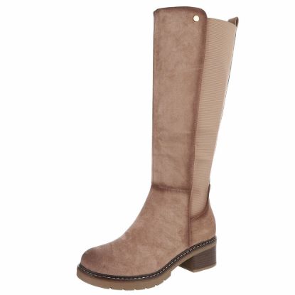Imagem de Botas de Salto Alto Femininas - Kaki