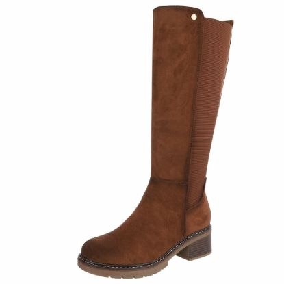 Imagem de Botas de Salto Alto Femininas - Castanho