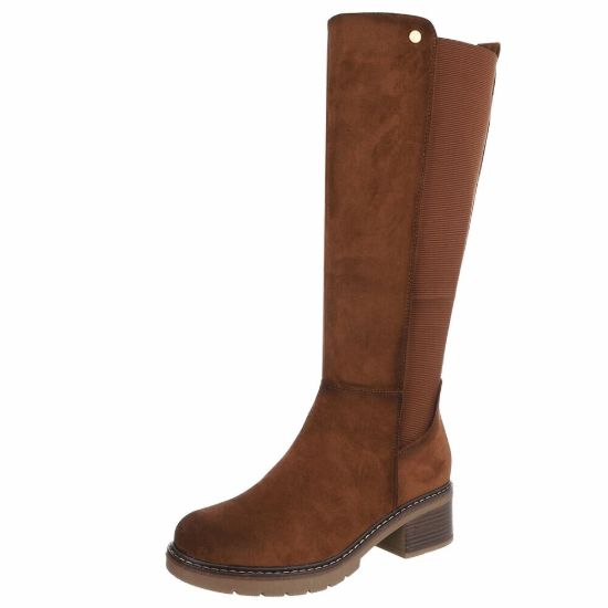 Imagem de Botas de Salto Alto Femininas - Castanho