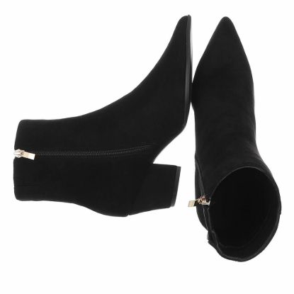Imagem de Botins de Salto  Femininas -Preto