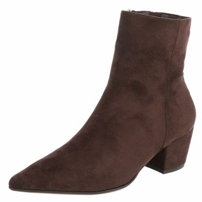 Imagem de Botins de Salto  Femininas - Castanho