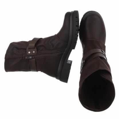 Imagem de Botins Femininas - castanho