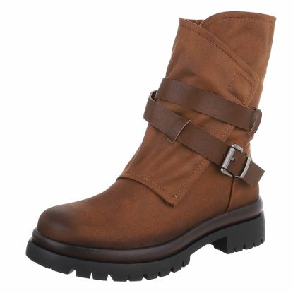 Imagem de Botins Femininas - Camel