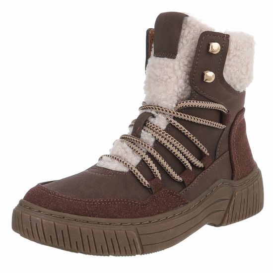 Imagem de Botins Femininas - Castanho