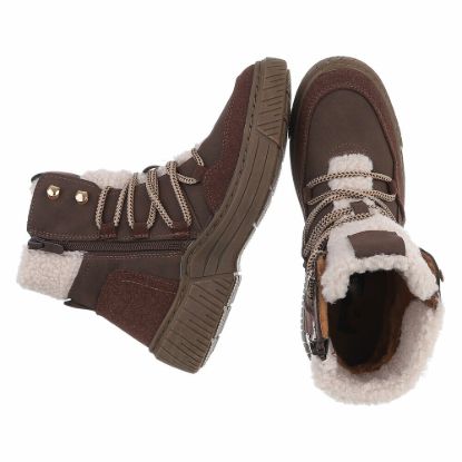 Imagem de Botins Femininas - Castanho