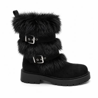 Picture of Ankle boot in a mix of materials