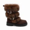 Picture of Ankle boot in a mix of materials