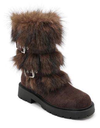 Picture of Ankle boot in a mix of materials