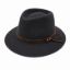 Afbeeldingen van Hat in pure wool Waterproof Crushable with ribbon