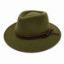 Imagen de Hat in pure wool Waterproof Crushable with ribbon