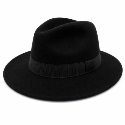 Picture of Italian fedora in classic cashmere-wool