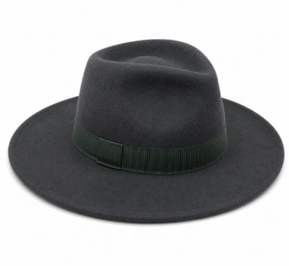 Picture of Hat with LARGE BORDERS in pure Wool