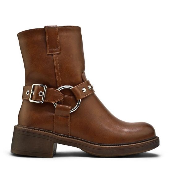 Picture of Faux leather ankle boot