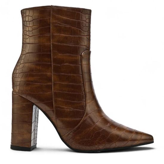 Picture of Faux leather ankle boot