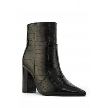 Picture of Faux leather ankle boot